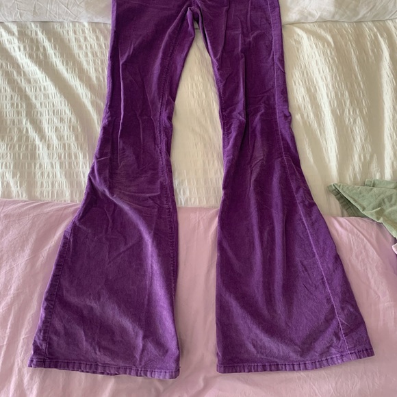 Free People Corduroy Flare Pants - Picture 2 of 5